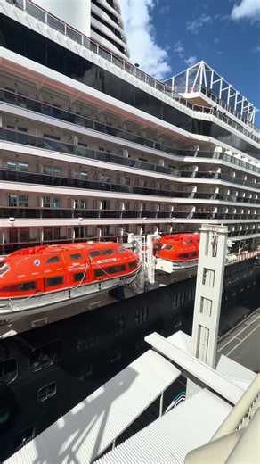 A view of the majestic Koningsdam ship of Holland America line #koningsdam #ship #vancuover #canada