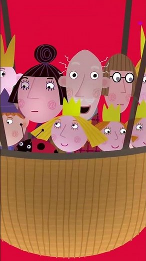 Ben and Holly's Little Kingdom | Volcano Eruption! | Cartoons For Kids #shorts