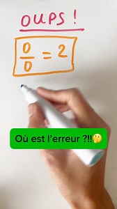 12K views · 3 comments | Où est l’erreur ?樂 #math #maths #mathematiques #lycée #erreur #astuce | Bosse Tes Maths | Facebook