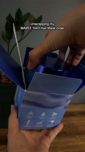 MAREE 10in1 Hair Mask! #haircare #maree #damagedhair #unboxing #hairmask