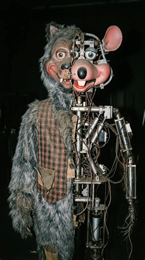 Concept Unification #chuckecheese #showbiz #animatronic #creepy #fyp | chuck e cheese animatronic