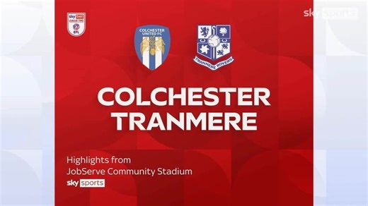 Colchester 1-1 Tranmere