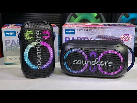 Soundcore Rave Neo 2 / Rave Party 2 - Affordable Party Speakers with RGB Lights