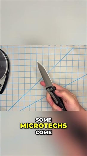 Microtech Knife Review: Worth the Wait? Action & Sound! #shorts