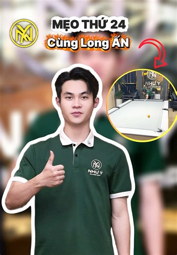 Mẹo bi-a: Bi côn băng chuẩn xác