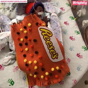 Pint-sized patients at the NICU at Advocate Children's Hospital are celebrating Halloween in the most adorable way! gma.abc/2AETR5Z | Good Morning America