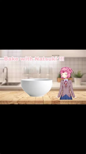 Pyre pyre pants on fire !! .. Woah their are you ok natsuki? .. ♪♪♪♪♪... #dokidokiliteratureclub #ddlc #natsuki #baking #interactive
