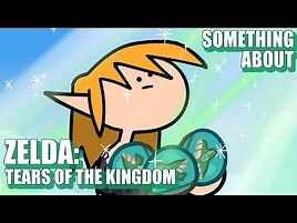 Something About Zelda Tears of the Kingdom ANIMATED SPEEDRUN ❤️🖤🖤ANY% 06-12 (no amiibo) WORLD RECORD