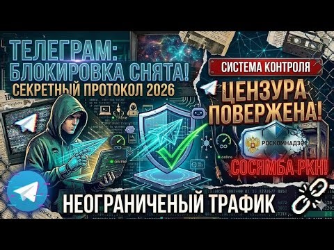 TELEGRAM BYPASS! ⚡️ How to bypass Telegram slowdowns and blocking in 2026: TG fix on PC and phone