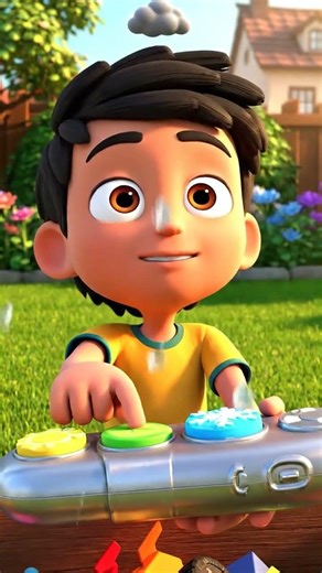 The Remote Control That Controlled the Weather ☀️⛈️ A Story About Patience