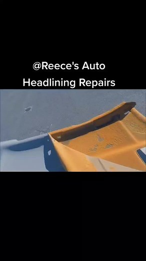 HOW TO FIX & REPAIR SAGGING CAR ROOF LINING #Headlining #rooflining #headlinerremoval #headliner #upholstery #carinterior