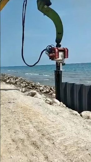 Sheet Piles #sheetpile #pilefoundation #foundationconstruction #civilengineeringbasics