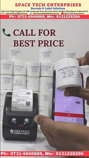 Thermal Printer Bluetooth Shreyansh 58D