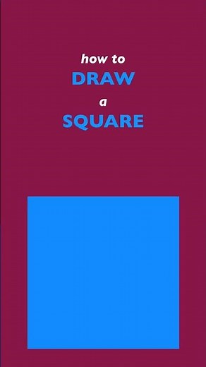 Learn To Draw A Square In A Snap! | Step-by-step Tutorial