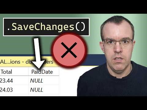 Entity Framework Core data out of sync? Use transactions