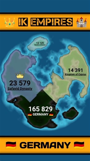 🇩🇪 GERMANY 🇩🇪 #IkEmpires #Territorialio #Gameplay #StrategyGame #EpicBattle #Gaming #MapDomination