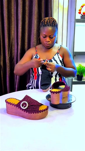 Beautiful slippers | Francisca Anidile