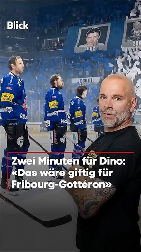 Two minutes for Dino: "That would be toxic for Fribourg-Gottéron"