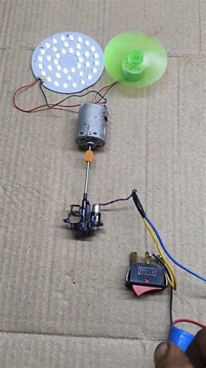 How to Make Free Energy Generator Using DC Motor ⚡ Free Energy #shorts