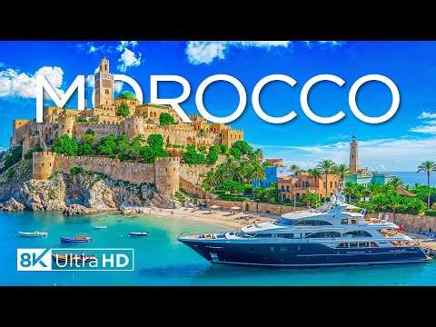 Morocco 8K UHD – A Journey Through Vibrant Cities, Sahara Dunes & Atlas Mountains of North Africa