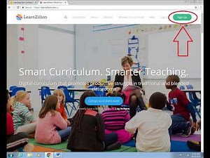 How to set up a Learn Zillion account