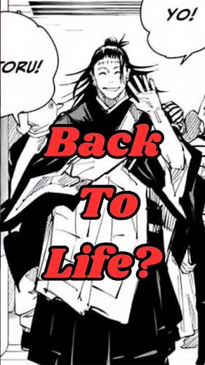 Will Geto Come Back To Life? #jujutsukaisen #geto