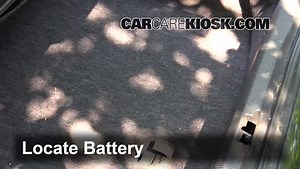 Battery Replacement: 2000 Lincoln LS 3.9L V8