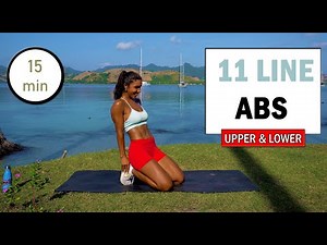 15 min Intense ABS - Upper & Lower Abs (11 Line Abs) | The Modern Fit Girl Abs