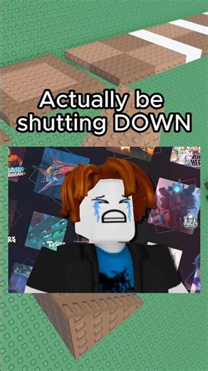 Roblox Is Shutting Down FULLY 😭✌️ #roblox #shorts #relatable