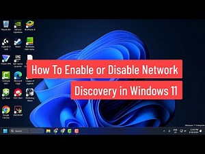 How To Enable or Disable Network Discovery in Windows 11