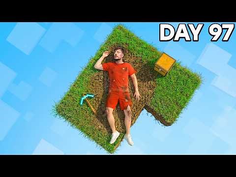 I Survived 100 Days in Skyblock
