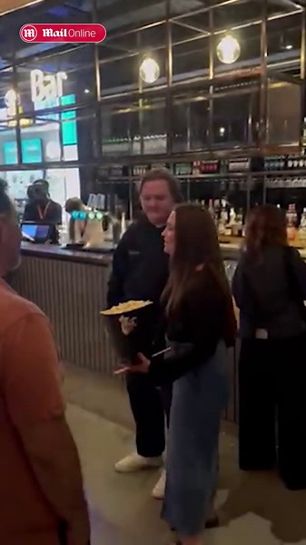 Capaldi attends 'It Ends With Us' screening and treats fans with food and photos