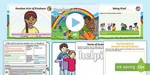Random Acts of Kindness KS1 Lesson Pack | PSHE and Citizenship