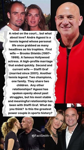 🎾 ANDRE AGASSI: FROM SCANDAL TO SOULMATE