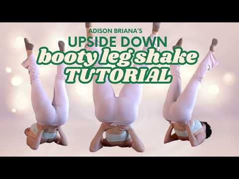 Booty Leg Shake Tutorial 🍑 Beginner Floorwork Breakdown W Adison