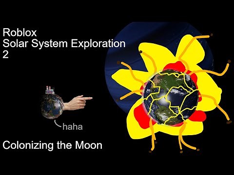 Roblox Solar System Exploration 2: Colonizing the Moon