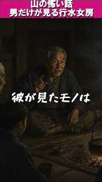 【山の怖い話】とある一軒家の傍らを通り過ぎようとした #怖い話 #山 #短編ホラー #shorts