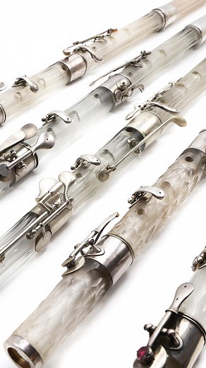 Flute Center | Emi Ferguson plays Claude Laurent’s crystal flute ✨ — Comment below if you can name both pieces being played on this amazing flute! | Instagram