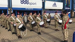 17K views · 554 reactions | 論 The Warwickshire & West Midlands Army Cadet Force band is playing outside the Kop as fans arrive for today’s Remembrance fixture.  #FootballRemembers #BCFC | Birmingham City FC | Facebook