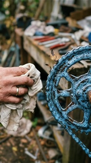 Deep Rust Removal – No Scrubbing Needed! #Satisfying #shorts