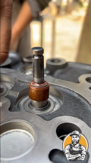 Valve & Spring Installation #shorts