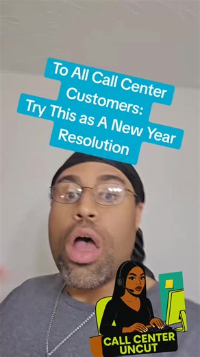 To all call center customers in 2026… let’s try something NEW. Before you dial that number, take a deep breath, unclench your jaw, and check that funky ass attitude 😭 Calling in with a temper tantrum because you heard “no” is NOT it. Yelling at somebody who ain’t make the rules, can’t change the policy, and just clocked in is WILD behavior. Yes, it’s our job. No, harassment is not included in the job description. Work on your people skills. Work on how you talk to folks. And please understand—c