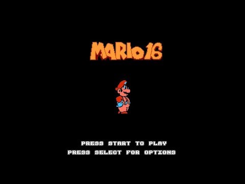 Mario 16 (No Damage) Playthrough (NES) / Прохождение (Без Повреждений)