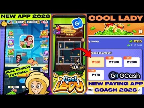 NEW APP 2026 | COOL LADY | NEW PAYING APP 2026 | FULL REVIEW TUTORIAL✅💯