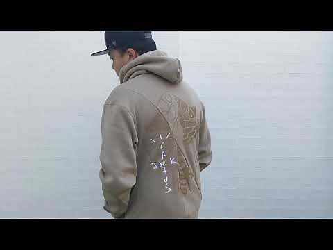 Travis Scott Cactus Jack x Jordan Pullover Hoodie Khaki - Unpacking and Sizing Guide