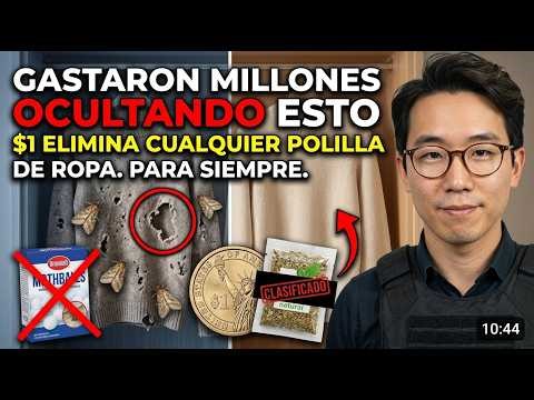 GASTARON MILLONES Ocultando Esto — $1 ELIMINA Cualquier Polilla de Ropa PARA SIEMPRE
