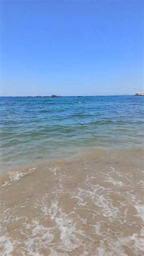 Chania beach (Nea Chora), Crete #chania #greece #crete #kreta #beach #greekbeaches #travel #summer