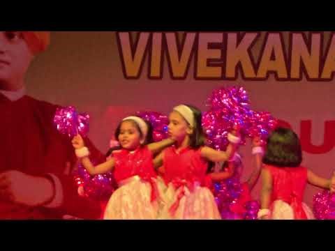 Vivekananda vidyalaya lkg ukg cultural dance ruby day celebration