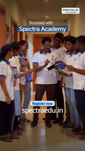 This time, it’s not about starting over. It’s about correcting what matters. When the syllabus is familiar and the pattern is known, success depends on clarity, judgement, and precision. At Spectra Academy, our NEET Repeaters Course is built for students who already know the journey, and are now ready to finish it right. ✔ Concept refinement ✔ Exam-focused strategies ✔ Expert mentorship ✔ Personalized guidance Because one focused year can change everything. 📍 Admissions open | NEET Repeaters 20