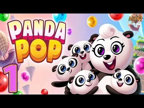 Panda Pop! Bubble Shooter Game - Gameplay Walkthrough Part 1